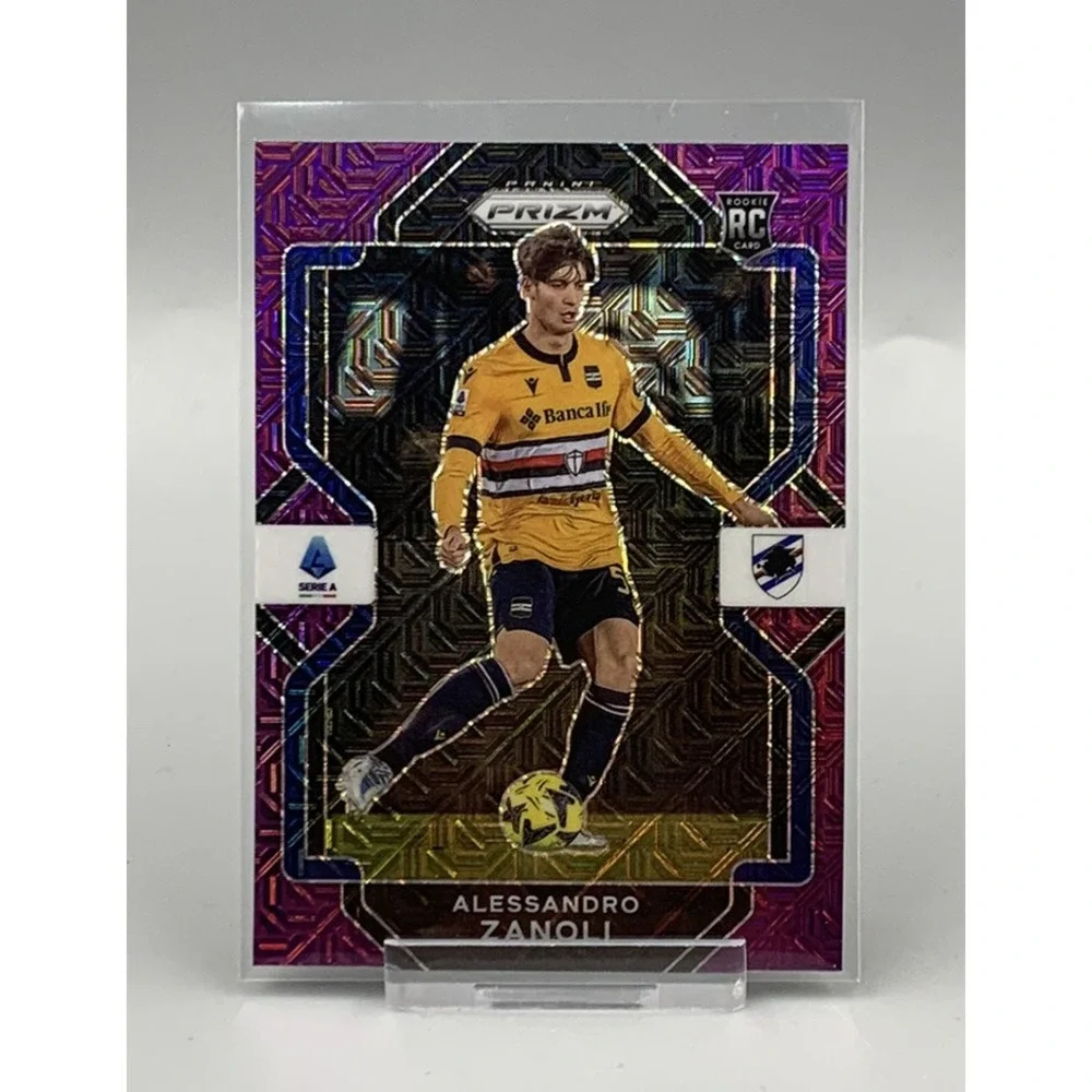 2022-23 ALESSANDRO ZANOLI #204 PANINI CHRONICLES SERIE A PRIZM MOJO PURPLE RC‎